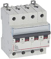 Выключатель автоматический Legrand DX3-E 10000 4п 20А B 16кА картинка